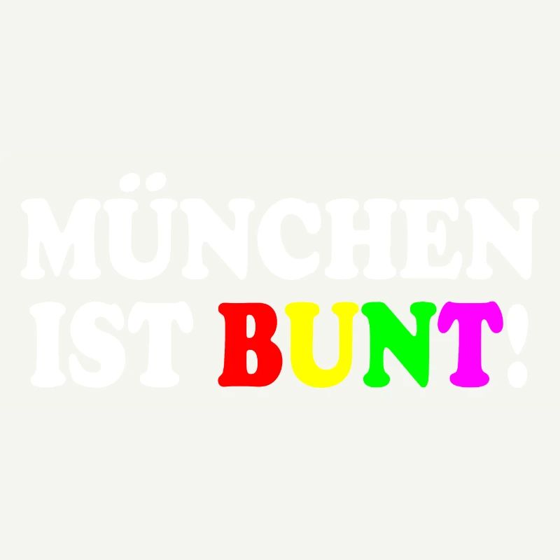 Munich is colorful