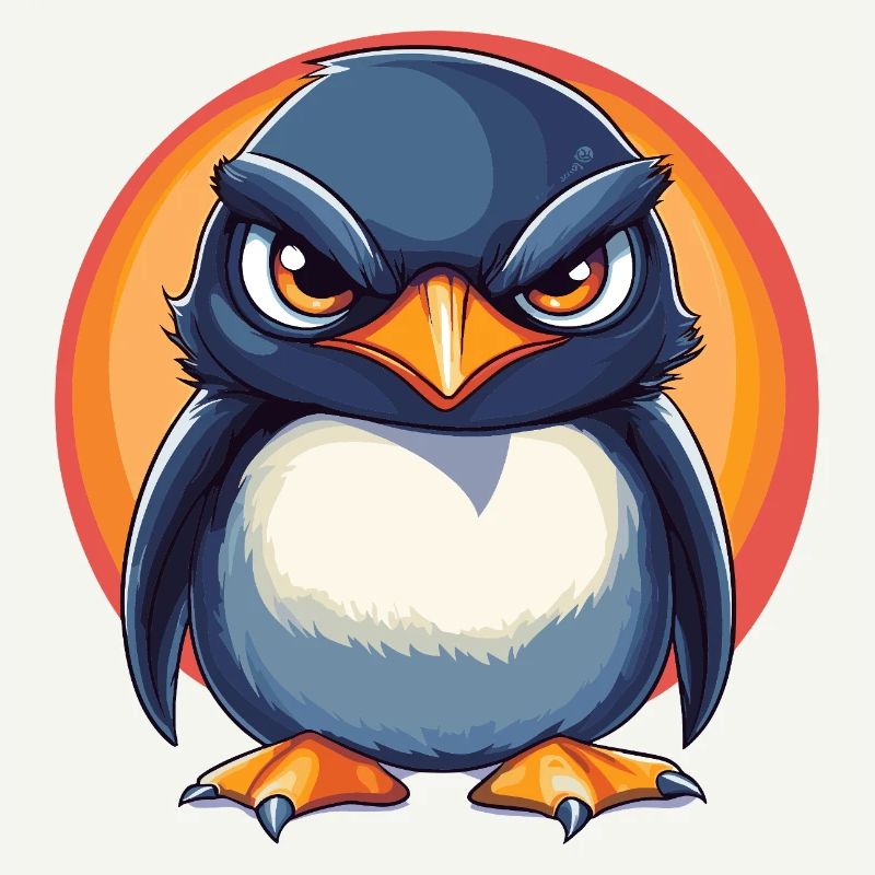 Grumpy Penguin