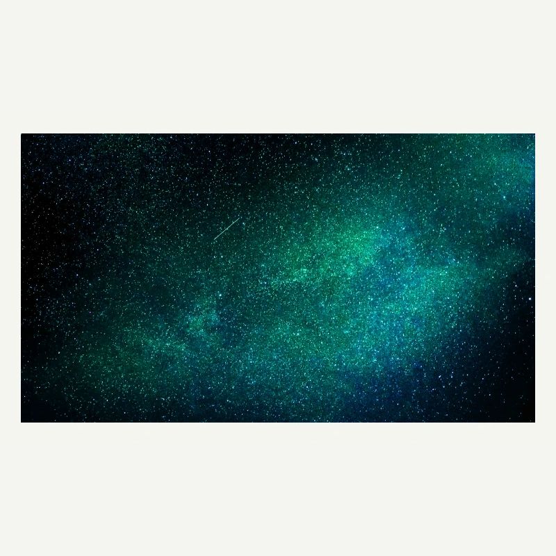 Starry sky turquoise