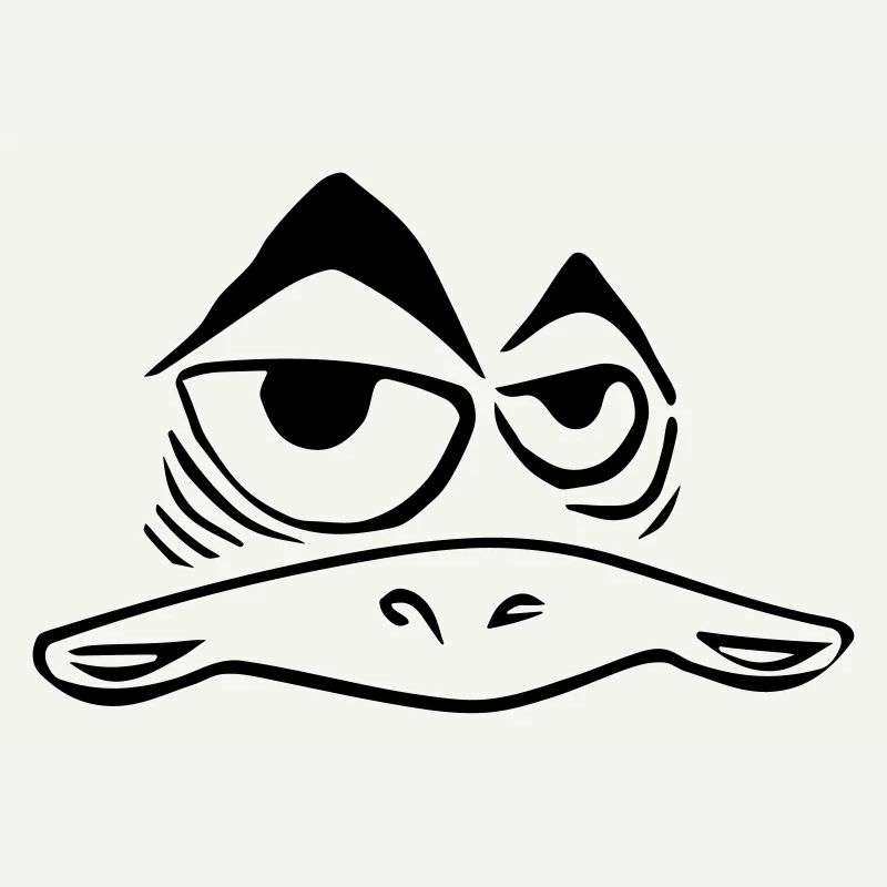 Funny weird bird