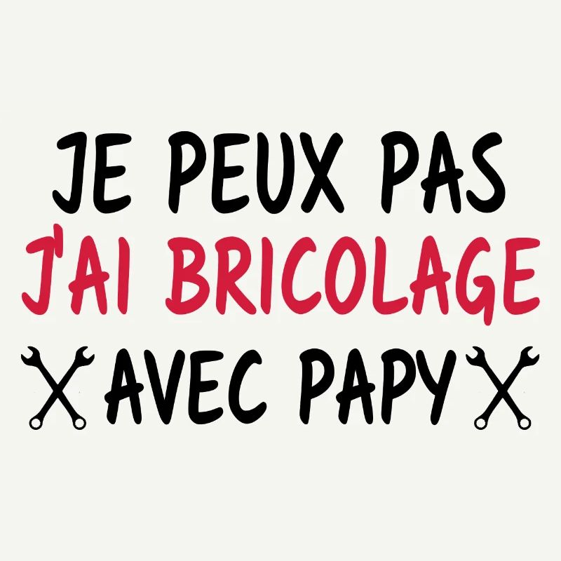 je peux pas j'ai bricolage avec papy