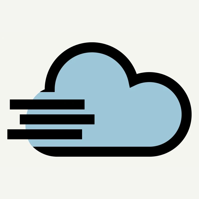 Windiges Wetter Icon