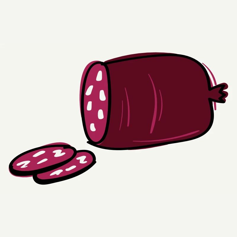 belle saucisse dessinée