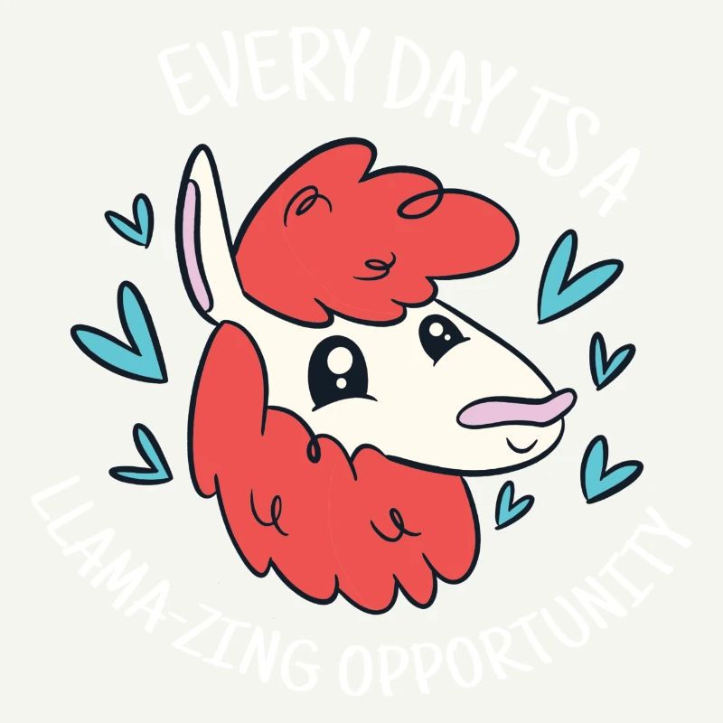 Everyday Is A Llama-Zing Opportunity Funny Llama