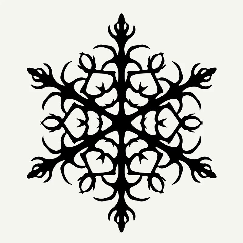 Flocon de neige - hiver