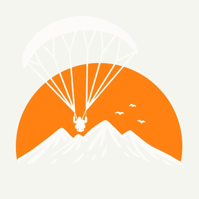 Paramotoring Retro Design