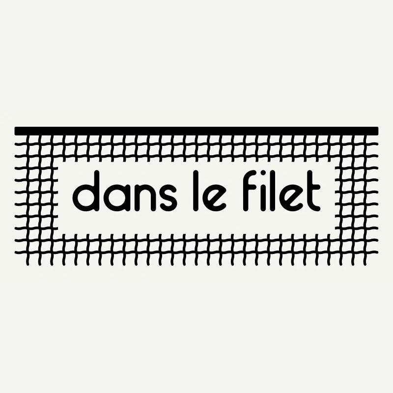 In the net Let Net - Customizable