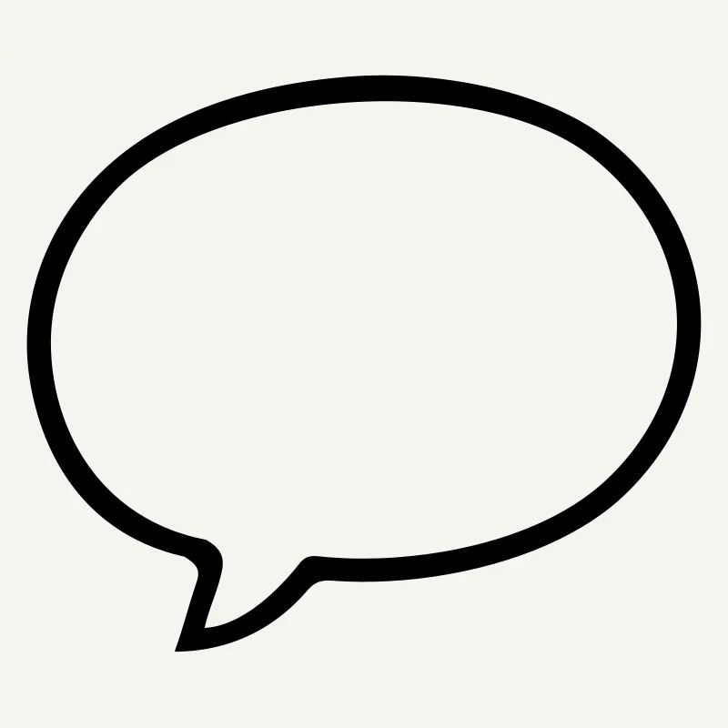 Speech bubble comic design