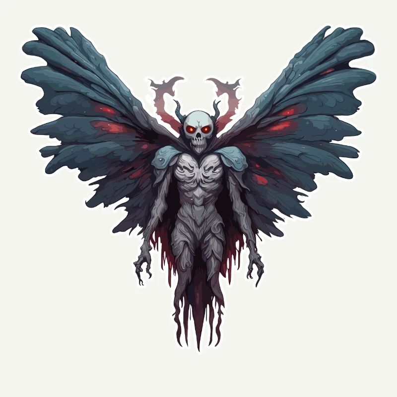 Mothman / Moth / Insect / Mythical Creature / Flutter