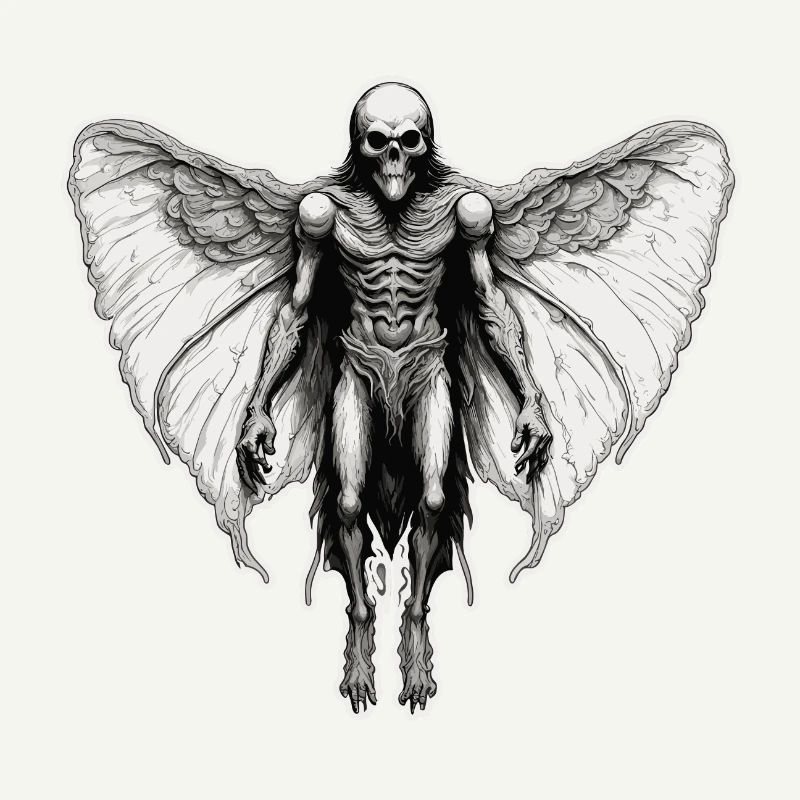 Mothman / Moth / Insect / Mythical Creature / Flutterer