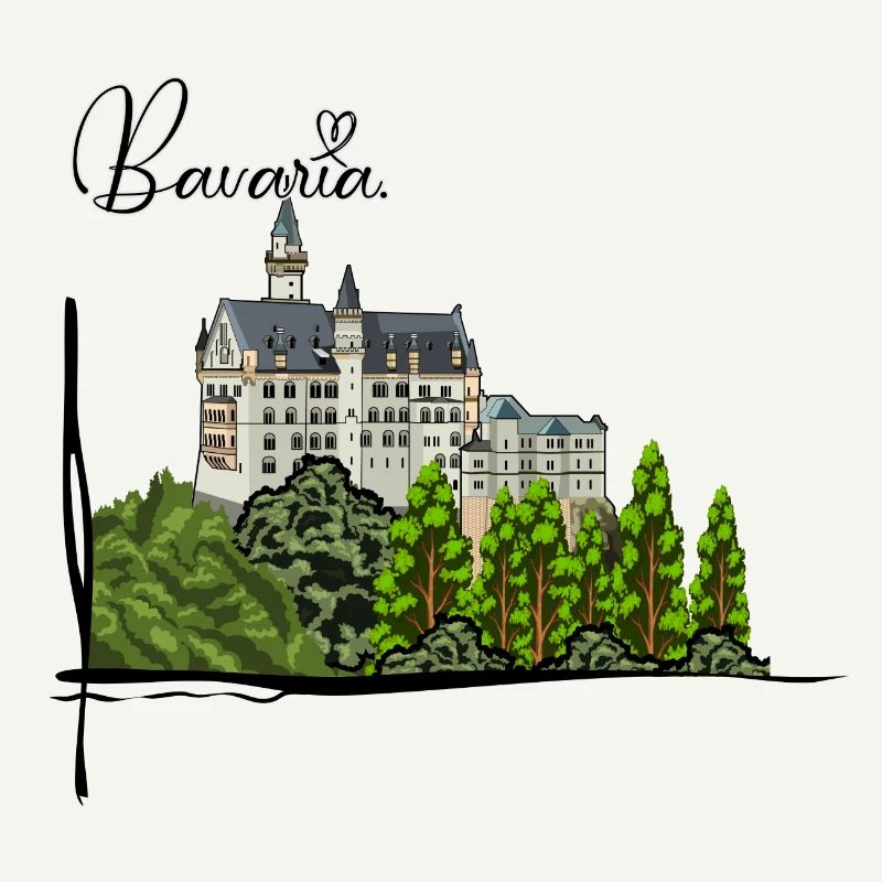 Château de Neuschwanstein // Illustration