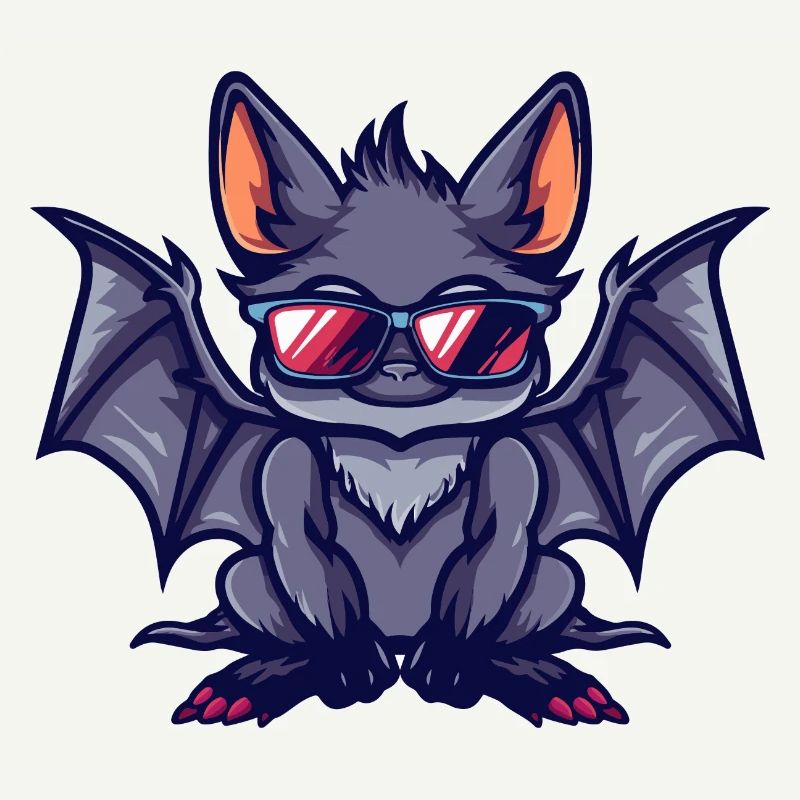 Fledermaus Comic Cool