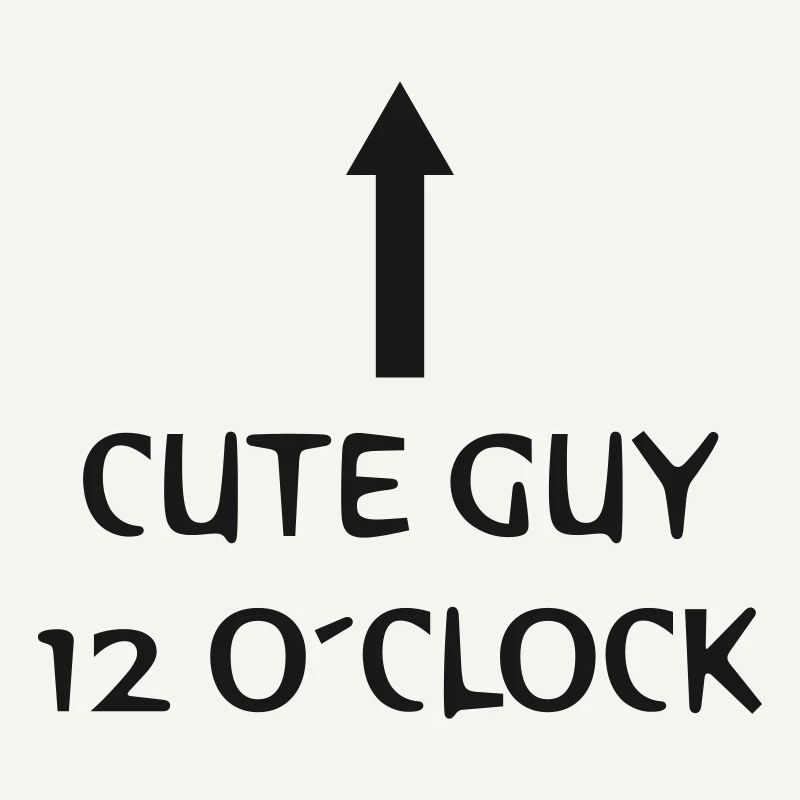cute guy 12 o clock