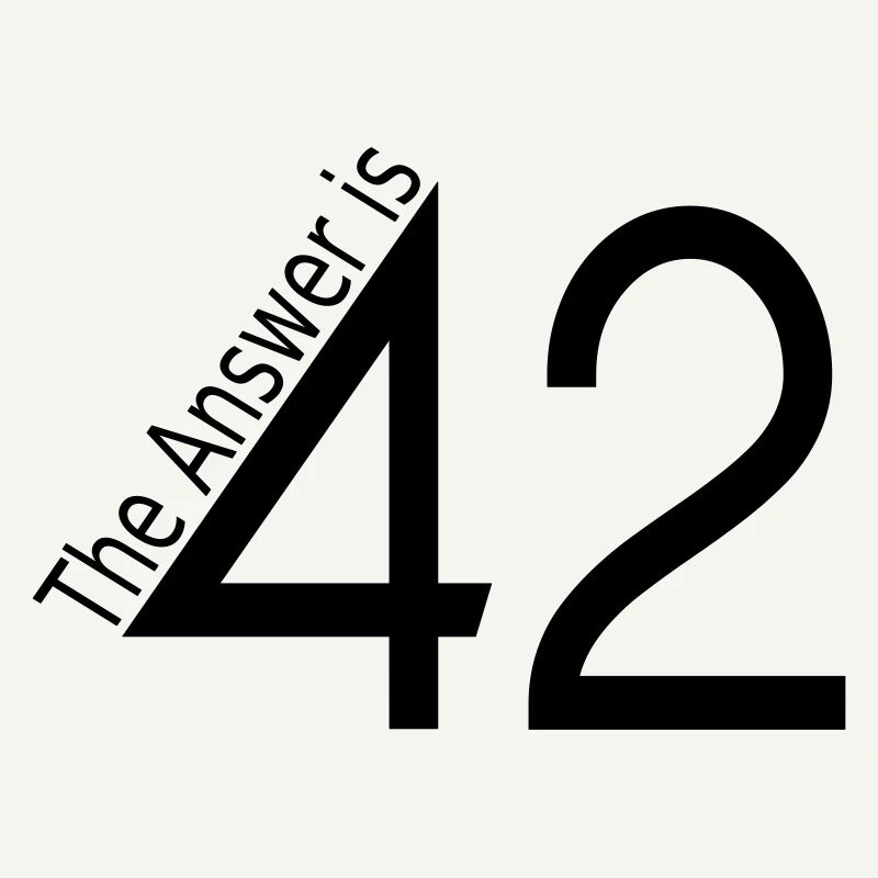 the answer is 42