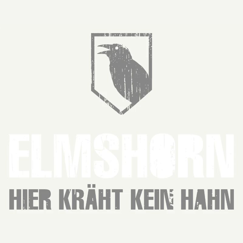 Elmshorn Krähe grau-weiß