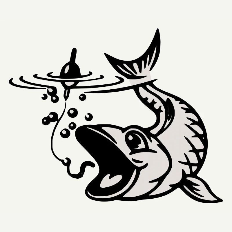 Fish hook cap