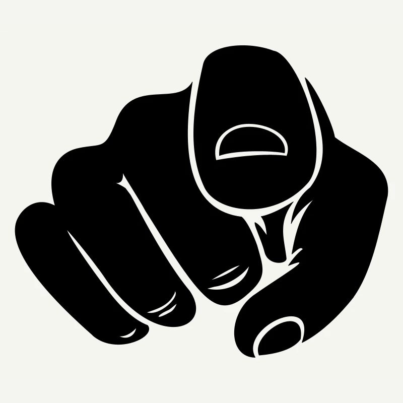 Zeigen Hand Finger