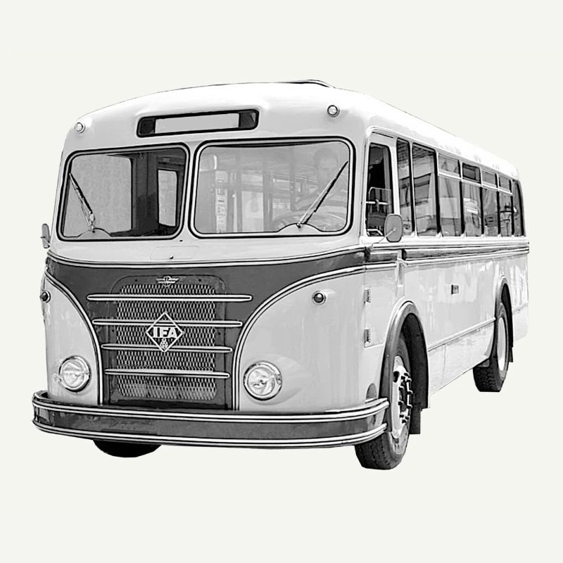 Bus IFA H6B Werdau DDR Oldtimer Ostalgie
