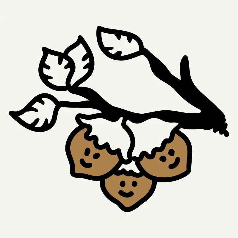 Tre nocciole sul ramo