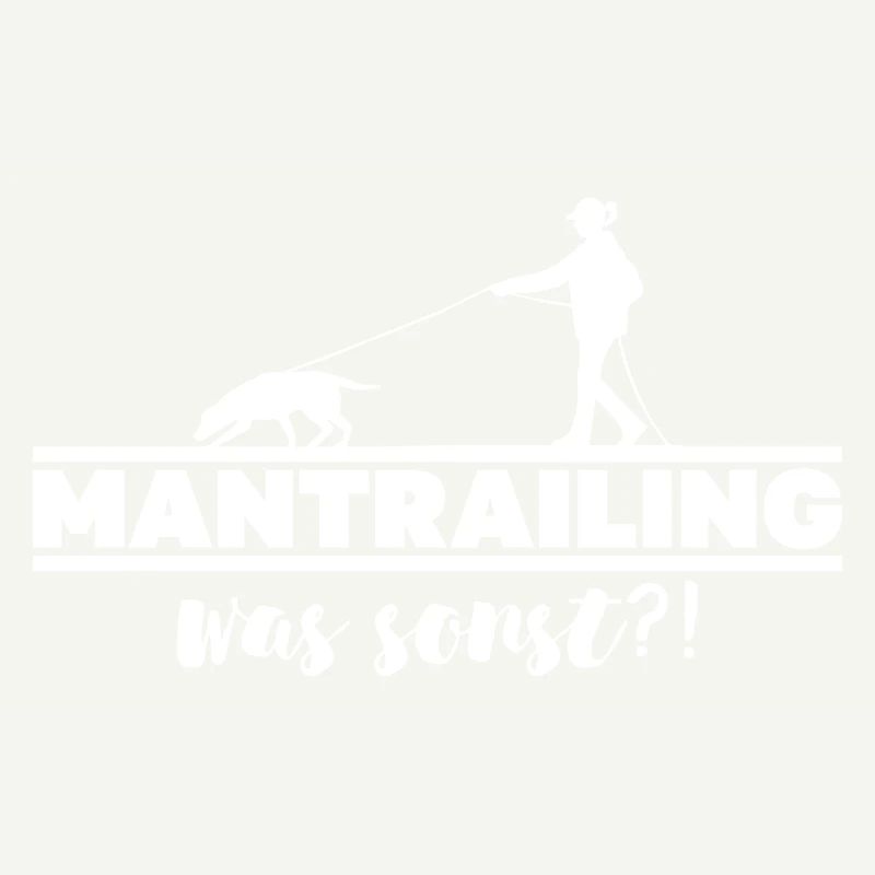 Mantrailing was sonst Silhouette Suchhund Hunde