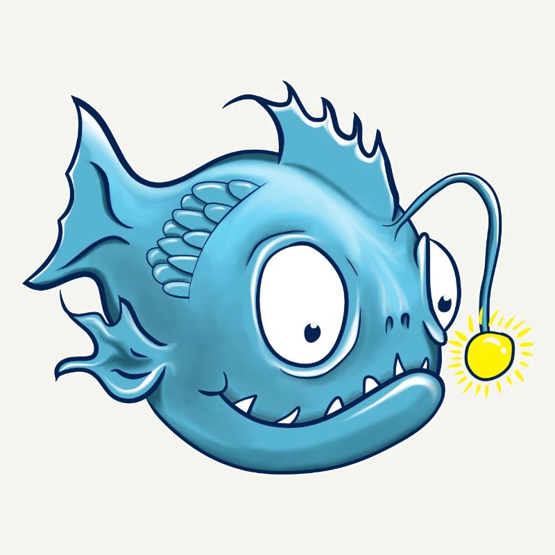 Lanternfish or frogfish