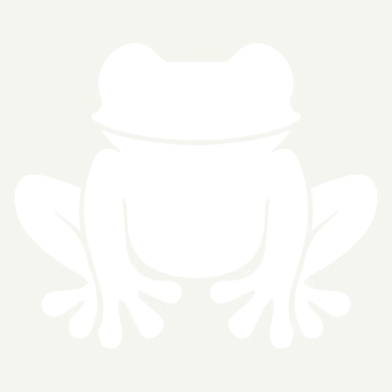 Frosch Silhouette