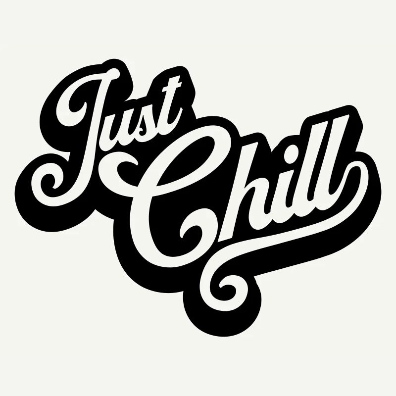Just Chill Text Logo