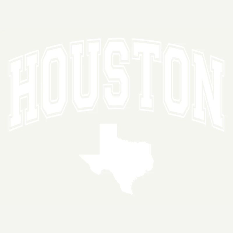 houston outline map