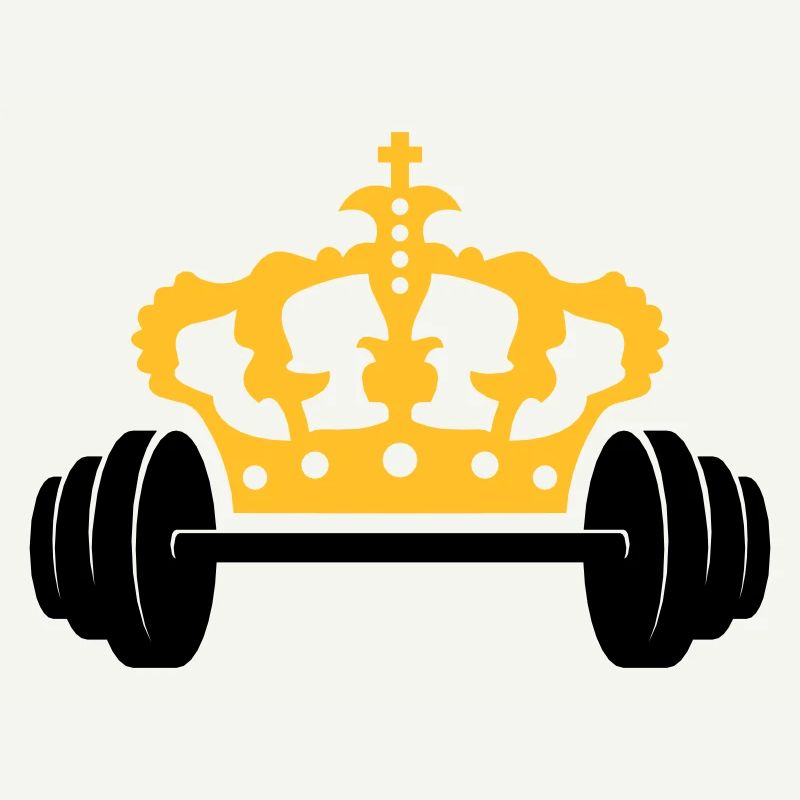 Krone Hantel Logo Design