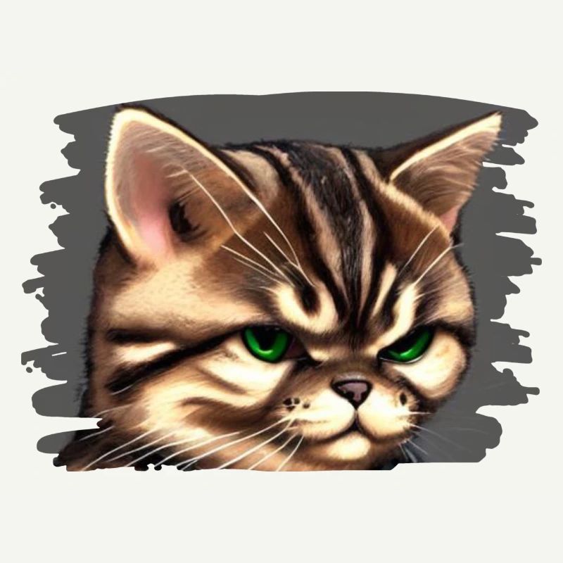 Visage de chat