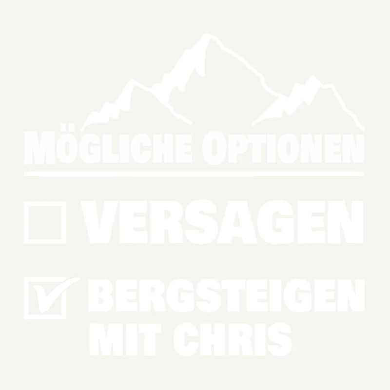 Bergsteigen chris