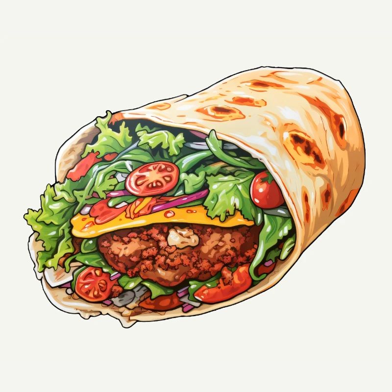 Kebab roll