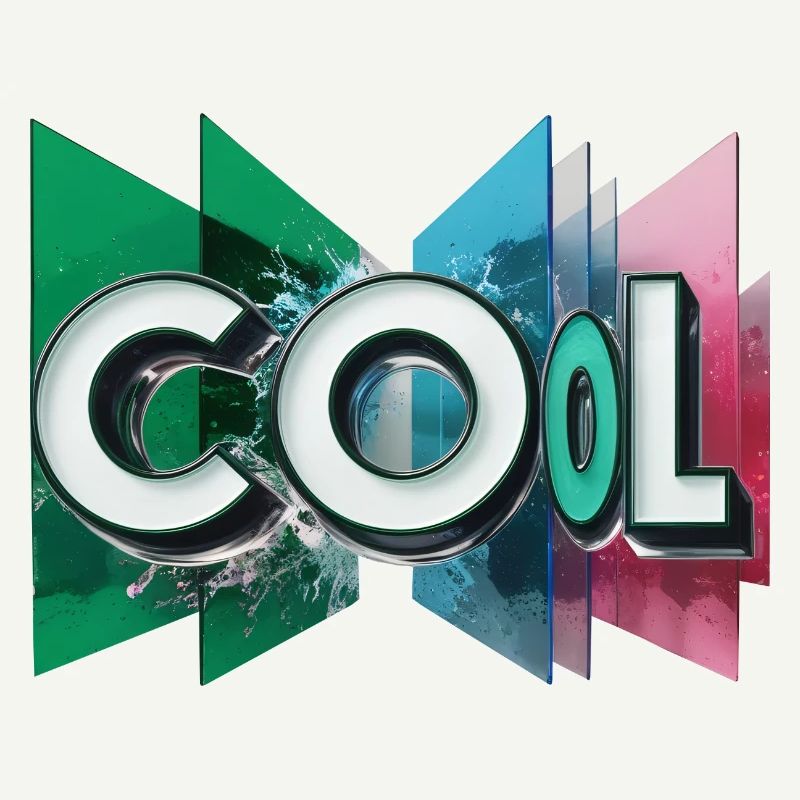 Cool - Wortdesign