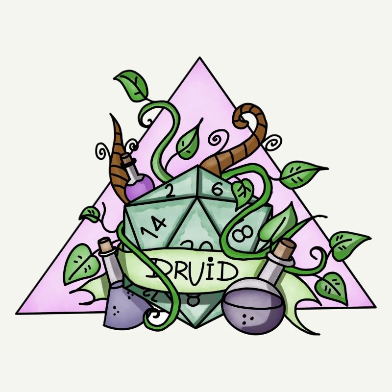Druid | RPG | Magisch | Nerdy Stuff | Handmade |