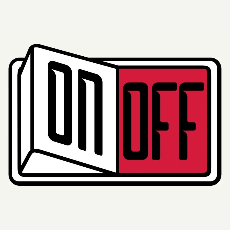 off on switch button button turn off