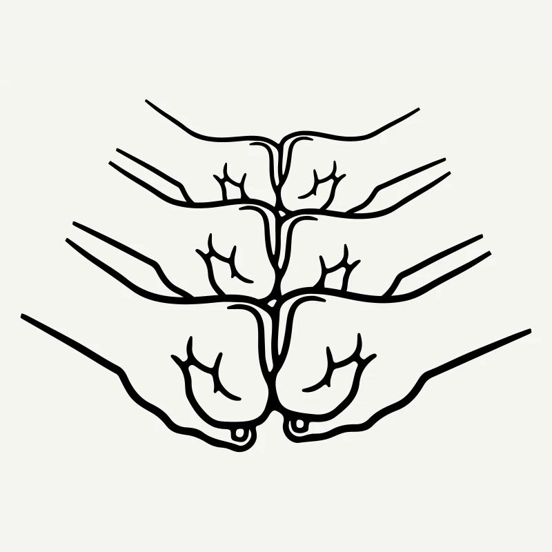 Greeting handshake punching
