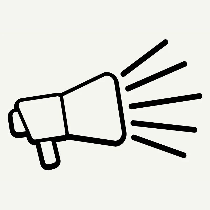 Icon Megaphone Loud Speech
