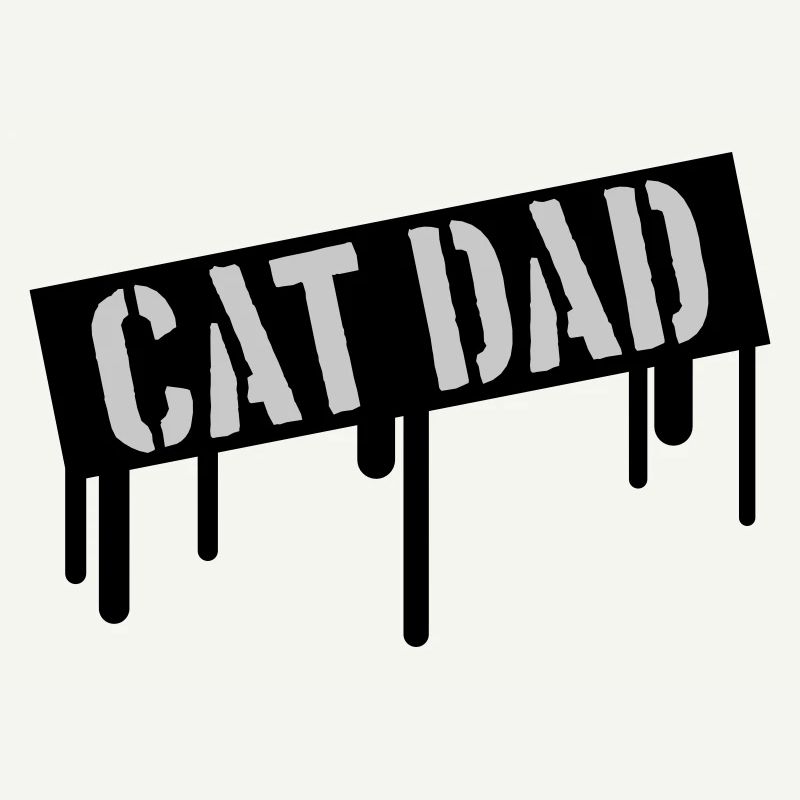 Stamp Cat Dad Logo