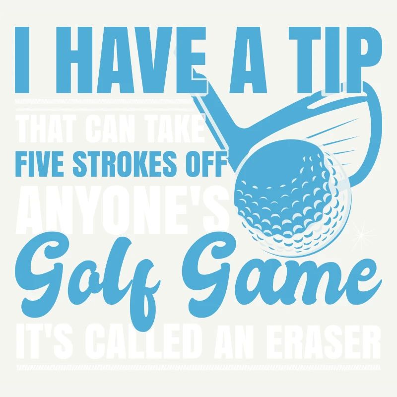 Golfspiel Lustiger Golfer
