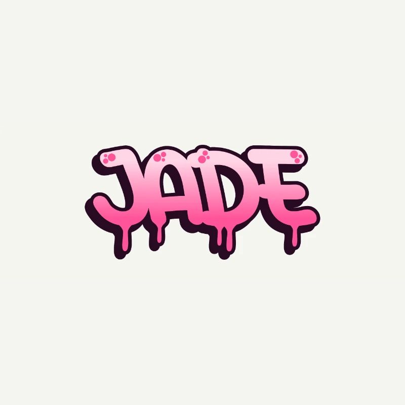 Graffiti Name Jade