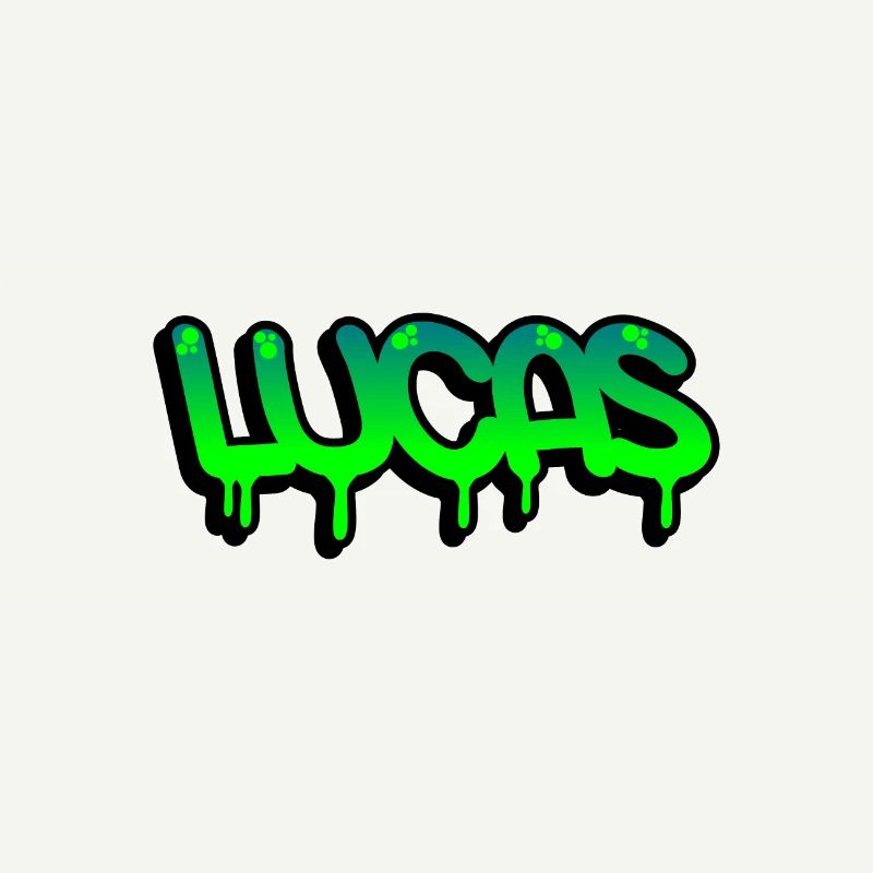 Graffiti-Name Lucas