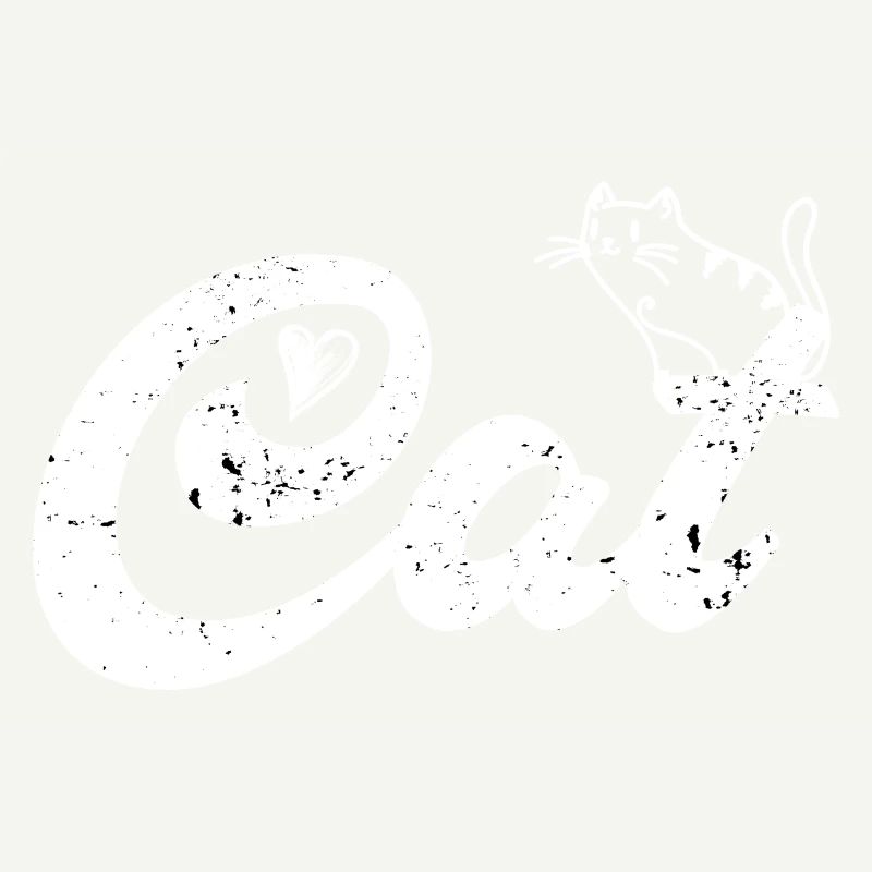 Mignon Chat Motif Chat Chat Gueule de Bois
