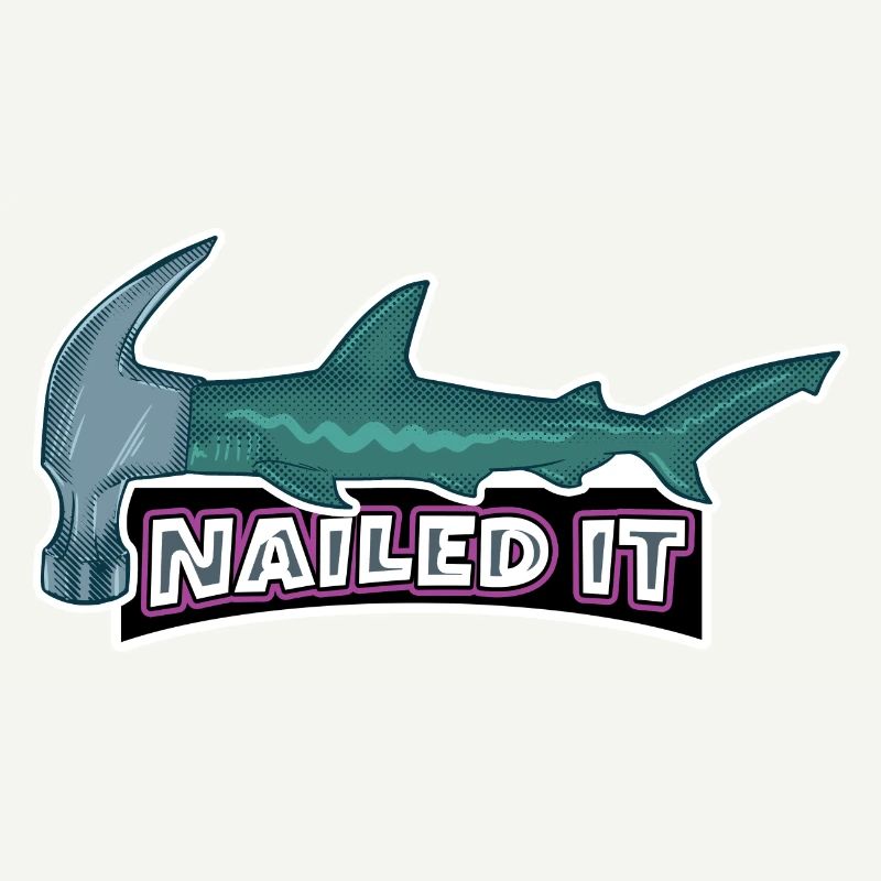 Cloué le requin-marteau