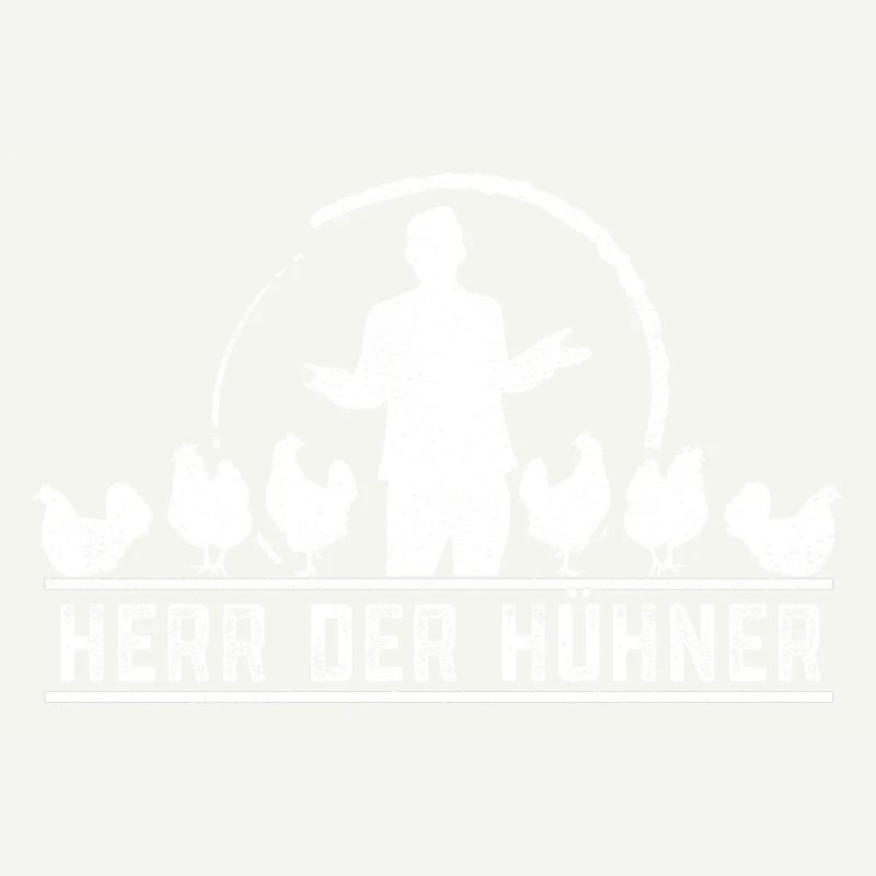 Herr der Hühner Hühnerbesitzer Geschenk