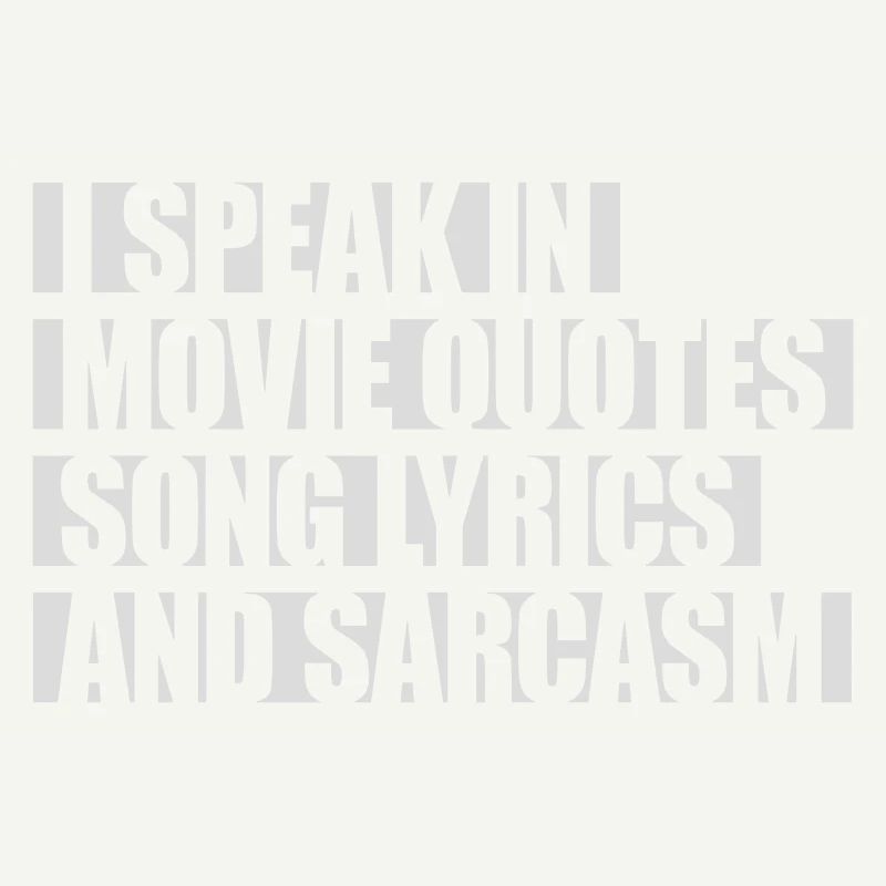 speak lyrics and sarcasm