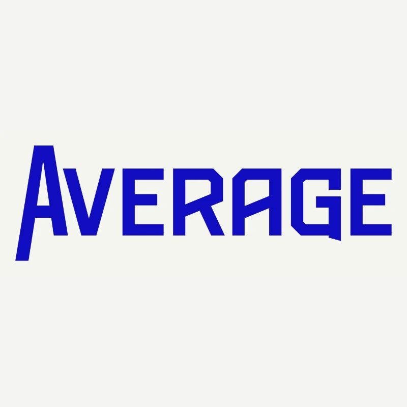 Average Durchschnitt Schrift Wort