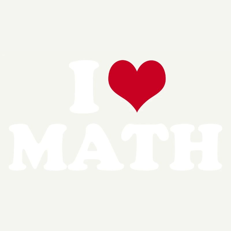J’aime le professeur de mathématiques Math