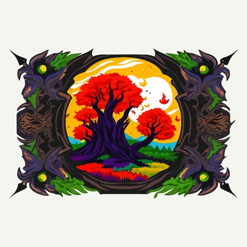 Framed fall