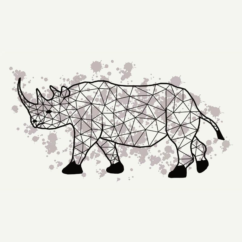 Rhinoo GeomeTRIX bunt