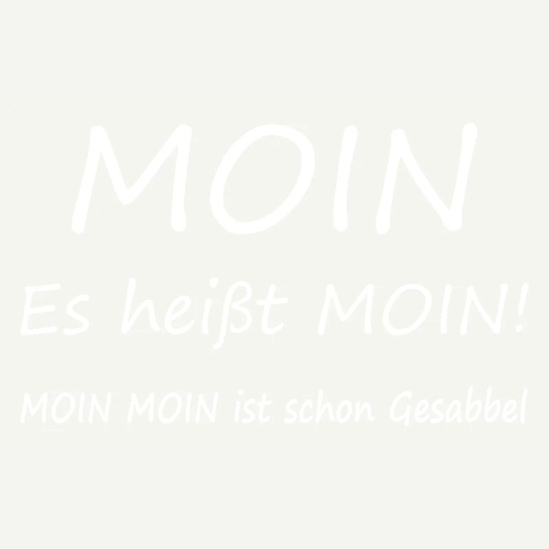 C’est ce qu’on appelle moin ! Moin moin est déjà en train de baver.